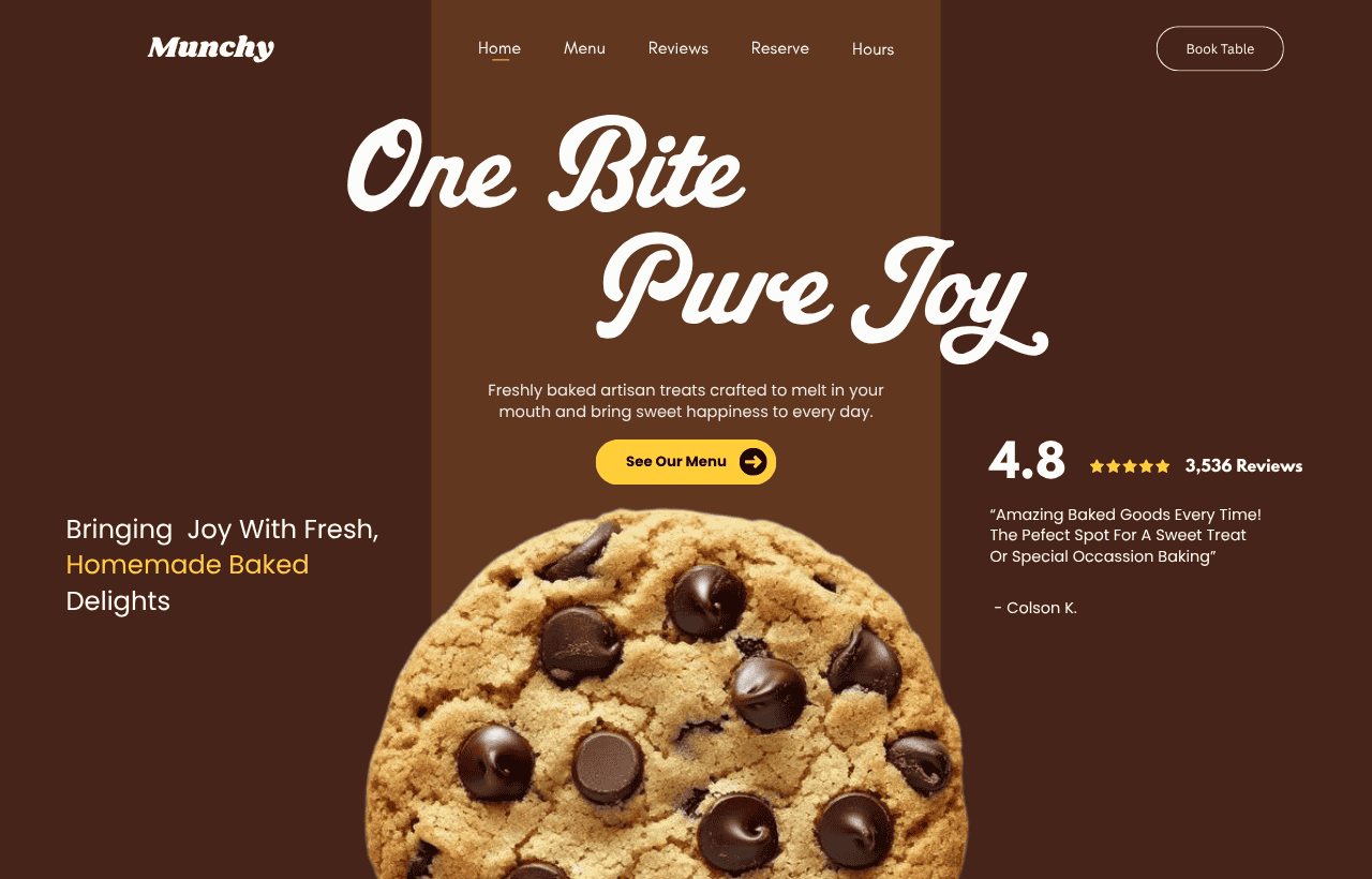 Artisan Bakery Website Demo