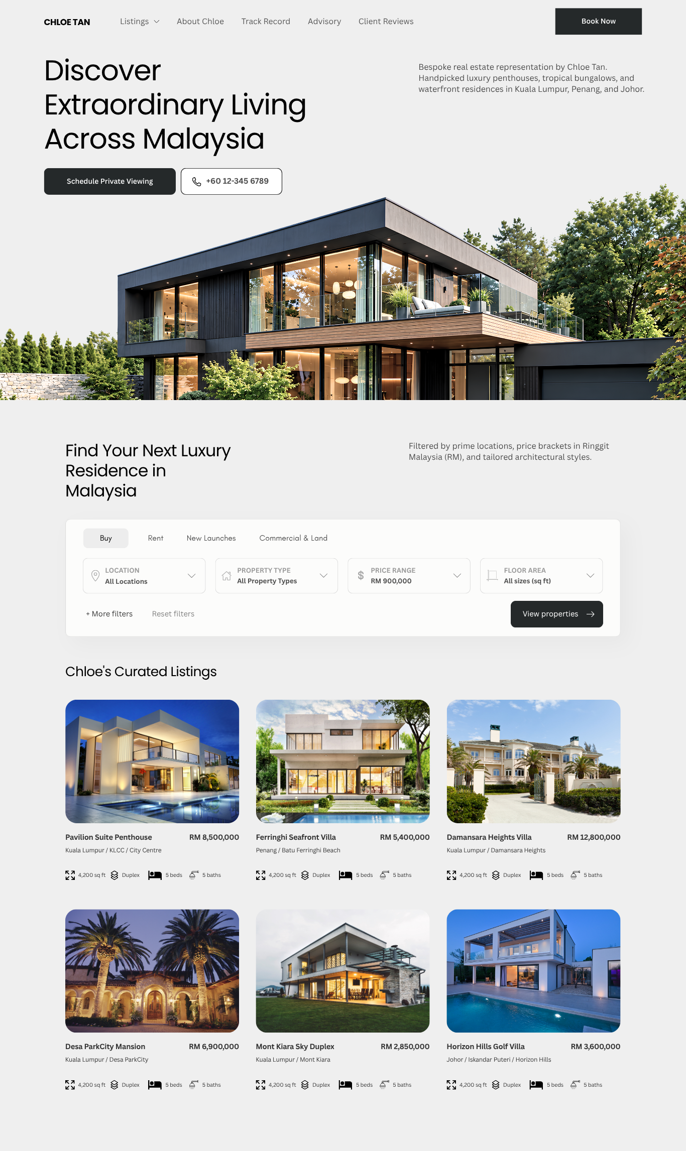 Full Website Design Preview